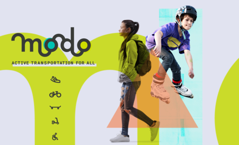 Learn, move and connect through active transportation with Modo. (Graphic: Business Wire)