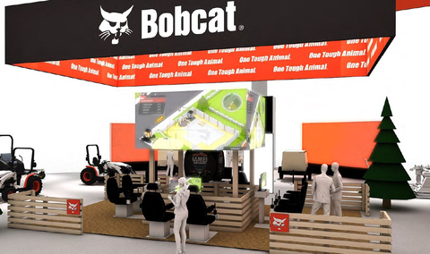 thumbnail Bobcat CONEXPO-CON/AGG 2023 booth view #2 (Photo: Business Wire)