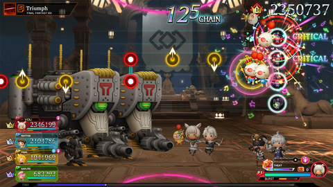 THEATRHYTHM FINAL BAR LINE game is available now. (Graphic: Business Wire)