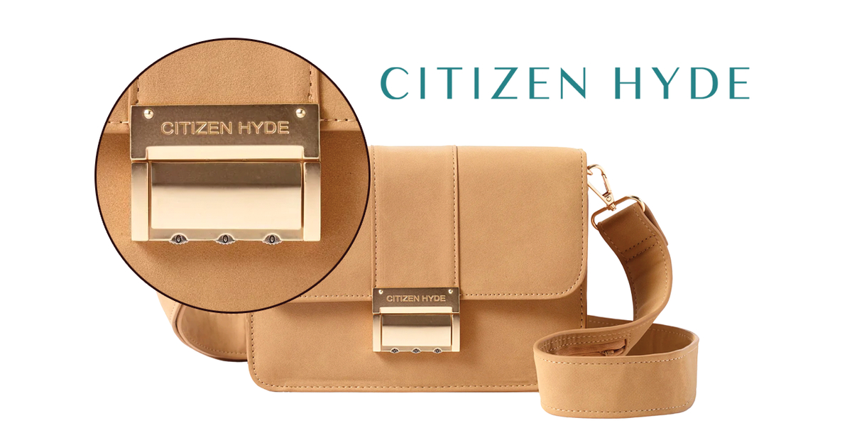 CITIZEN HYDE Launches Unisex Designer Lockable Bag & Concealable