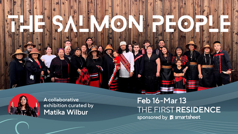 "The Salmon People" was curated by Matika Wilbur for The First Residence, the Seattle Kraken and Climate Pledge Arena’s first artist residency sponsored by Smartsheet. (Photo: Business Wire)