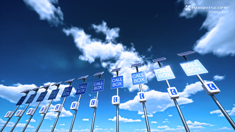 original Larimer County Expands with 11 New Knightscope (Nasdaq: KSCP) K1 Call Boxes (Photo: Business Wire)