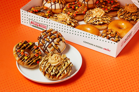 REESE’S Salty Sweet Dozen available for limited time beginning Feb. 20, featuring pretzels, potato sticks and salted caramel icing. (Photo: Business Wire)