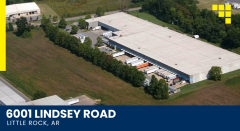 Sealy & Company acquired a 185,475-square-foot industrial property in Little Rock, Arkansas. The asset, 6001 Lindsey Road, is a Class-A warehouse/distribution facility with an excellent location in a growing institutionally recognized submarket. (Photo: Business Wire)