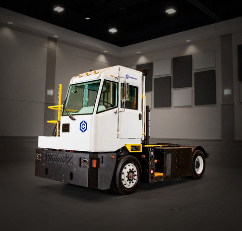 Capacity Trucks, a subsidiary of REV Group, Inc. (NYSE: REVG), will debut its new Zero Emissions Hydrogen Fuel Cell Electric (H2) terminal truck at the upcoming Technology & Maintenance Council (TMC) Annual Meeting, Feb 27 - March 1 in Orlando, Florida. Beginning its road to zero emissions 10 years ago, Capacity partnered with leading suppliers of alternative fuel powertrains on the engineering of new products, designed for port, intermodal and distribution/warehouse applications. (Photo: Business Wire)