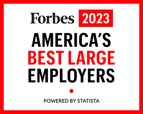 This 2023 recognition marks the fifth year Ryder has been included in the Forbes ranking. (Photo: Business Wire)