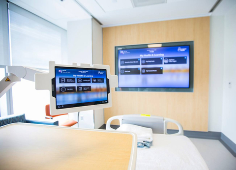 Oneview’s Care Experience Platform in powering the ‘MyWall’ digital patient hub (Photo: Business Wire)