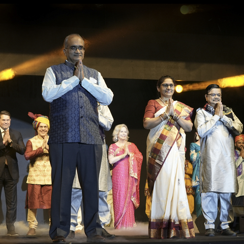 original To commemorate the 10th year of its India office’s success, Rimini Street hosted a family day for the team members of Rimini Street India and their guests, complete with carnival games, live entertainment featuring local colleagues, an awards ceremony, delectable spreads, and special appearances by senior executives of the company, including the chief executive officer and co-founder of Rimini Street, Seth Ravin. (Photo: Business Wire)