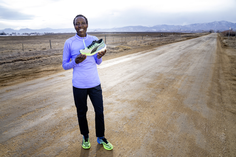 original Sports company PUMA has signed legendary Kenyan marathon runner Edna Kiplagat, who will start competing in the company’s products at the Boston Marathon on April 17. (Photo: Business Wire)