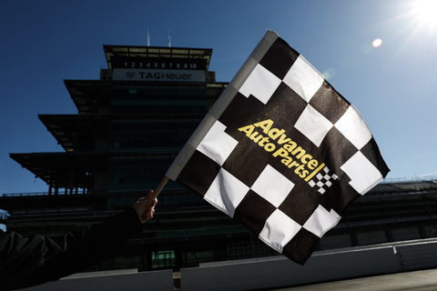 Advance Auto Parts announced a multiyear agreement to become the official sponsor of INDYCAR’s checkered flag used at each NTT INDYCAR SERIES race through the 2025 season. (Photo: Business Wire)