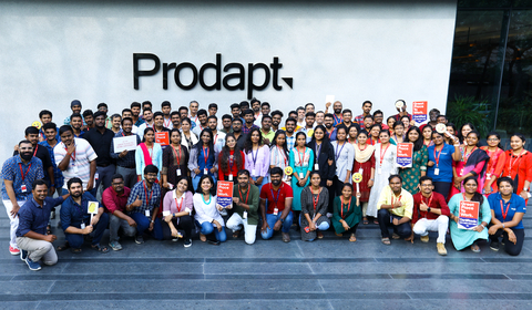 Prodaptians celebrate as Prodapt gets recognized as a “Great Place To Work” in 5 countries (Photo: Business Wire)