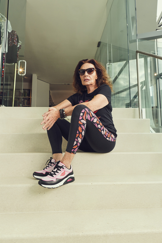 Skechers and Diane von Furstenberg collaborate on footwear and apparel collection.(Photo: Business Wire)