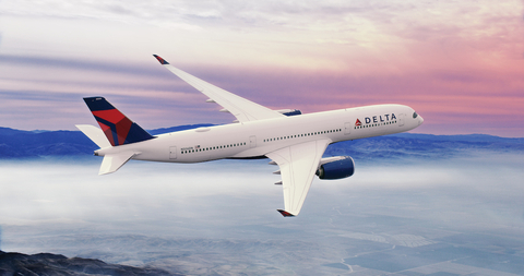 Delta Air Lines A350-900 plane (Photo: Business Wire)