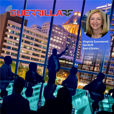 original Guerrilla RF has appointed Virginia R. Summerell to its Board of Directors. (Graphic: Business Wire)