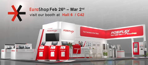 thumbnail Posiflex Technology, Inc. sarà all’EuroShop 2023 di Düsseldorf, Germania, Hall 6 / C42. (Foto: Business Wire)