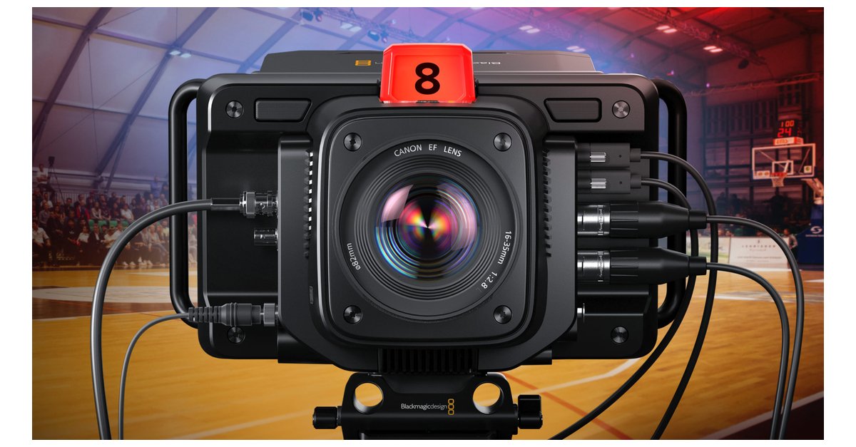 Blackmagic Design Micro Studio Camera 4K G2 - UHD Digital Film Camera