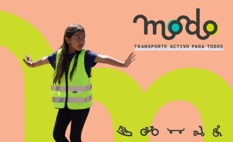 Learn, move and connect through active transportation with Modo. (Graphic: Ecology Action)