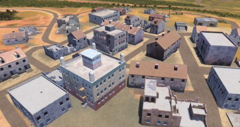 original An example of the precise, realistic 3D terrain that Maxar creates to support a fully accessible virtual recreation of the physical Earth. The One World Terrain program enables simulation, mission command and intelligence systems to conduct collective training, mission rehearsal and mission execution at the point of need. (Photo: Maxar Technologies)