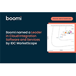 BoomiがIDCマーケットスケープ：世界のクラウド統合ソフトウエア・サービス（iPaaS）2023年ベンダー評価でリーダーとして認められる