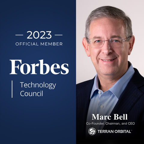 Serial entrepreneur and five-time unicorn founder Marc Bell has been accepted into Forbes Technology Council (Image Credit: Terran Orbital Corporation)