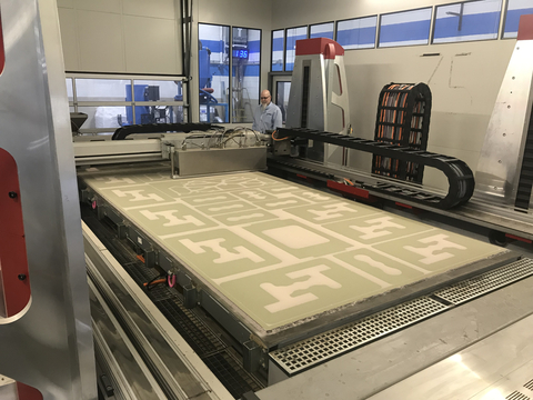 Tooling & Equipment International (TEI), one of the largest US users of 3D sand printing, is expanding its additive manufacturing capacity with the third VX4000 3D printer from voxeljet. (Photo: Business Wire)