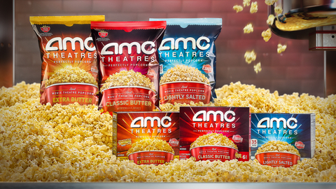 AMC Entertainment launches microwave and ready-to-eat popcorn exclusively at Walmart (Photo: Business Wire)