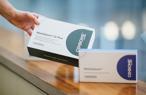 The MetaXplore™ range provides healthcare professionals with a comprehensive view of diagnostic gastrointestinal markers and metagenomic-driven gut microbiome insights in an easy-to-interpret report. (Photo: Business Wire)
