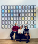 Das Team von Carbios für den Schutz von geistigem Eigentum vor den erteilten Patenten (v.l.n.r.: Georges Zakhia, Lise Lucchesi (Director) und Jade Fesancieux) (Photo: Carbios)
