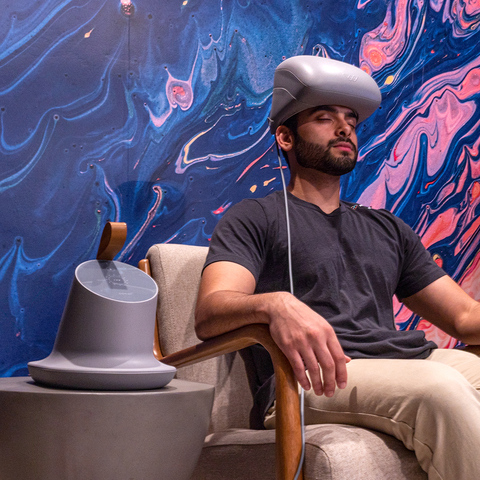 original Wave Neuroscience's cutting-edge, non-invasive technology reshapes your brainwaves to effectively improve your brain health for general well-being.(Photo: Business Wire)
