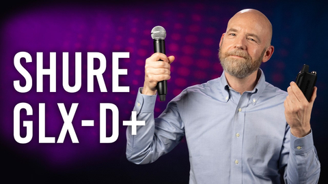 original Shure’s new GLX-D+ Dual-Band Digital Wireless System is well-equipped for the task, expanding the original GLX-D system into the 5.8 GHz range. The system also offers three different receiver types, an entire ecosystem of accessories, and versatile functionality for applications ranging from installed sound in small venues and live stage performances, to corporate facilities, educational institutions, and houses of worship. (Graphic: Business Wire)