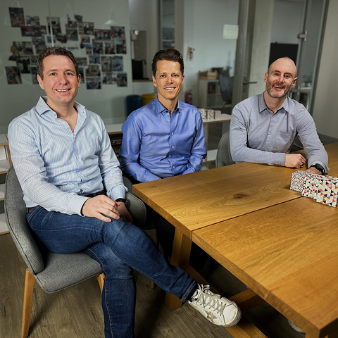 Impossible Cloud's founding team of Kai Wawrzinek, Christian Kaul, and Daniel Baker has a proven track record in helping to build publicly-traded companies (Goodgame Studios, Stillfront, Airbnb, Iron Mountain). (Photo: Business Wire)