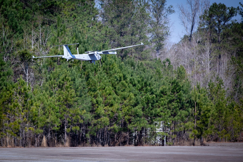 The JUMP 20 is shown conducting flight tests and maneuvers on February 25-26, 2021, at Fort Benning, Georgia during the Future Tactical Unmanned Aircraft System (FTUAS) Rodeo. (Photo: Courtesy asset of the U.S. Department of Defense attributed to Mr. Luke J. Allen). The appearance of U.S. DoD visual information does not imply or constitute DoD endorsement.