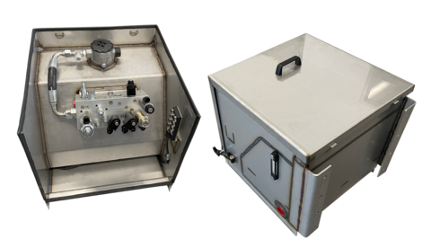 original Certified Power SnowPak snow and ice removal system specifically designed for commercial businesses and municipalities utilizing NTEA Class 3-6 trucks as part of their fleet. (Photo: Business Wire)