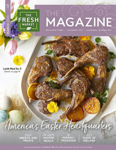 Specialty food retailer The Fresh Market debuted a digital-only, shoppable format Magazine, giving guests a seamless and effortless shopping experience. (Photo: The Fresh Market)