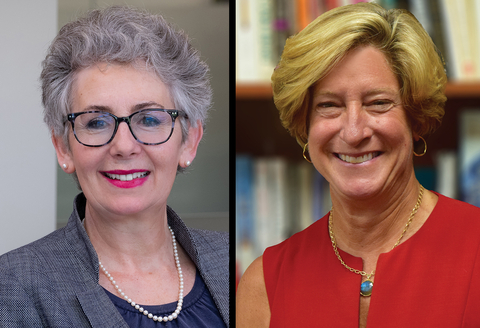 Drs. Karina Davidson (left) and Jill Kalman (right) are principal investigators for the new initiative. (Credit: Feinstein Institutes)
