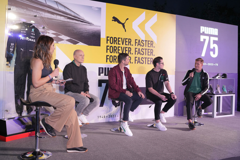 Panel Talk ahead of the 2023 Formula 1 season to celebrate PUMAs legacy in Motorsport culture. (Photo: Business Wire)