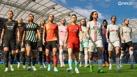 U.S. National Women’s Soccer League (NWSL) and the National Women’s Soccer League Players Association (NWSLPA) Integrated into EA SPORTS FIFA 23 (Graphic: Business Wire)