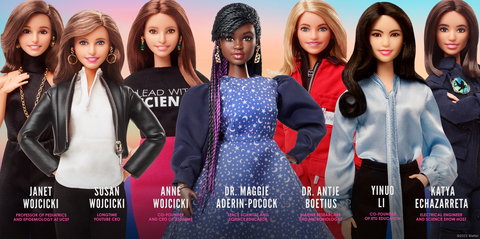 Barbie® Celebrates International Women’s Day by Encouraging More Girls to See Themselves in STEM (Graphic: Business Wire)
