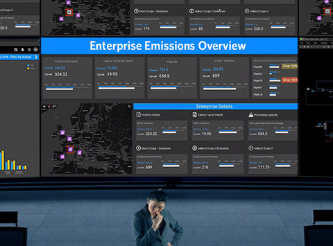 AspenTech's new emissions management solution gives customers the ability to pinpoint and act on key operational areas with the biggest impact on their emissions reduction efforts. (Photo: Business Wire)