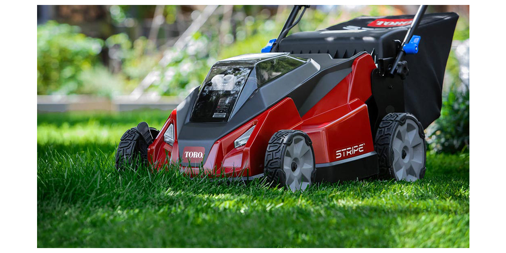 Nothing Stripes Like It: The New Toro® 21 60V Max* Stripe™ Mower