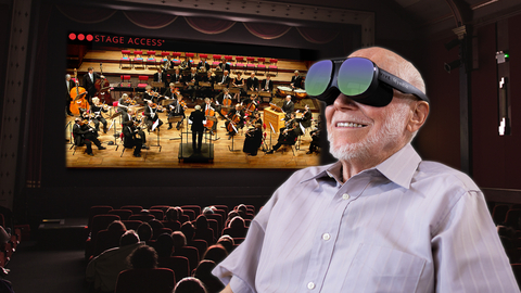MyndVR and performing-arts streaming service Stage Access have partnered to introduce a "virtual stage" to deliver rich cultural and immersive experiences to senior-living communities or senior citizens at home. This new partnership will allow MyndVR users to enjoy the dazzling Stage Access library of iconic brands and legendary performing-arts programs, and replicate the sensation of live opera, classical music and dance in a “virtual theater” setting. Research has shown that access to the performing arts can enhance the quality of life and well-being for older adults, helping to improve mood and socialization, reduce stress and support overall cognitive function. The virtual theater furthers MyndVR’s mission to maximize positive outcomes for older adults by promoting relaxation, relief, and enjoyment through the arts. (Photo: Business Wire)