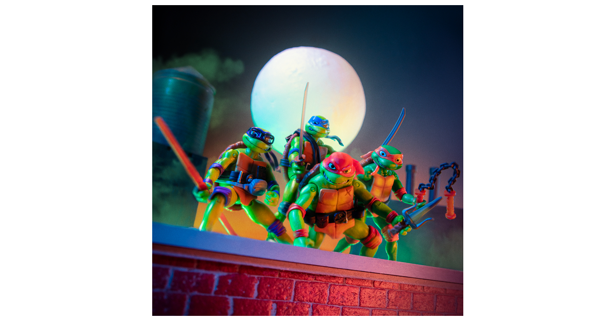 Playmates Toys: Teenage Mutant Ninja Turtles Mutant Mayhem Action