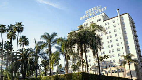 The Hollywood Roosevelt (1927) Hollywood, California, the location of the first Academy Awards® ceremony in 1929. Credit Historic Hotels of America and The Hollywood Roosevelt.