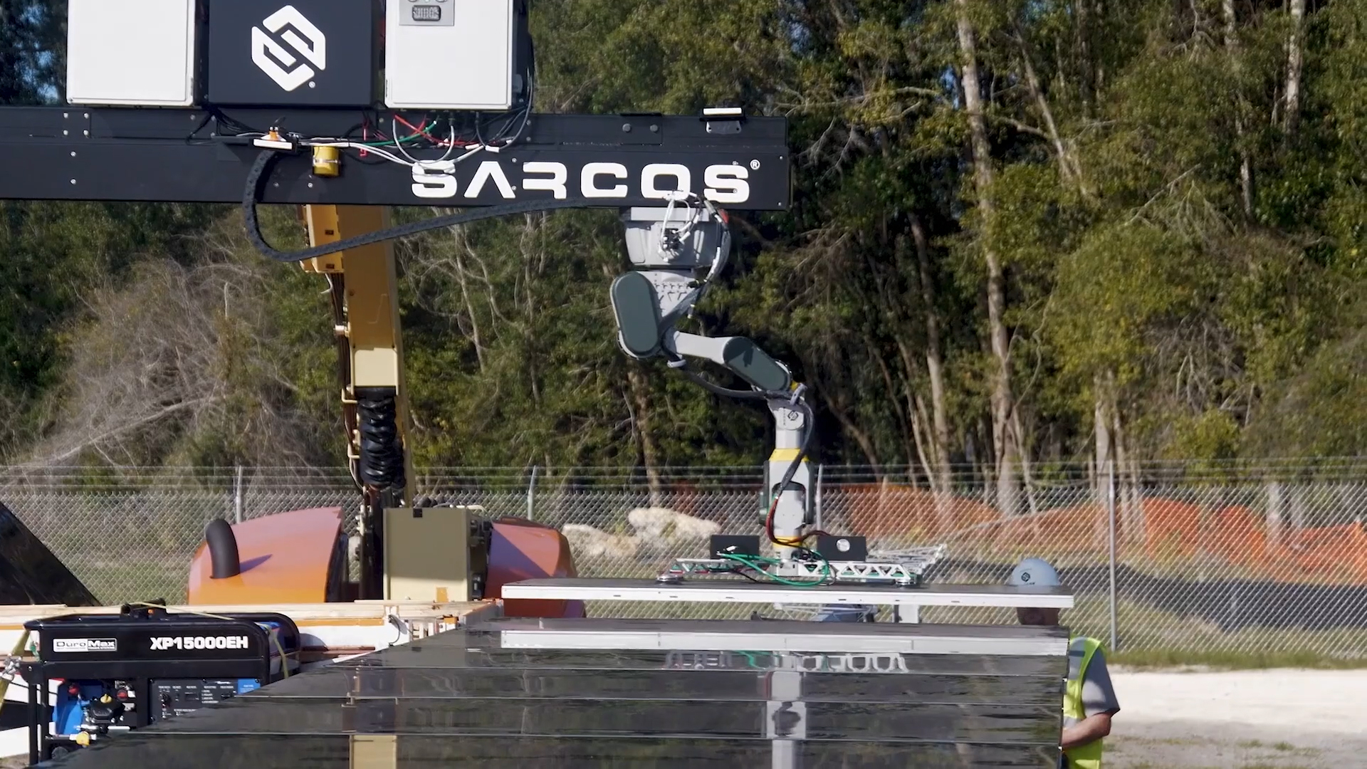 Sarcos Achieves Final Validation of Outdoor Autonomous Manipulation of Photovoltaic Panels Project for U.S. Department of Energy