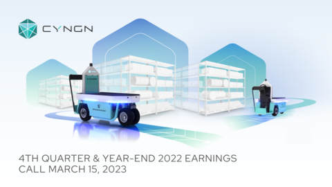 4Q22 & FY2022 Earnings Call: March 15, 2023 (Graphic: Business Wire)