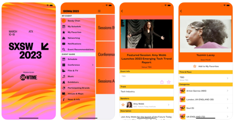 The SXSW GO mobile app is the official mobile app for getting the most out of attending SXSW 2023; for more than a decade, Airship has helped SXSW bring their mobile app experience to life. (Graphic: Business Wire)