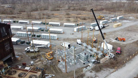 Aerial view of Midland, Pennsylvania facility expansion (Photo: Business Wire)
