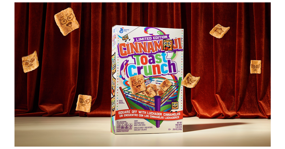 Cinnamon Toast Crunch Cinnamojis Make Epic Return and Enter the WWE