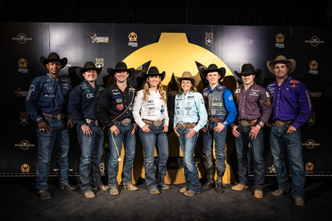 original The American winners (L to R): Junior Nogueira, Kaleb Driggers, Ty Harris, Jackie Crawford, Lisa Lockhart, Stetson Wright, Kaycee Feild, Tyler Waguespack. Photo credit Michael Clark.