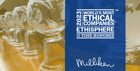 thumbnail Milliken is a 17-time World's Most Ethical Companies honor, one of only six companies included on the list each year since it was first published. (Graphic: Business Wire)
